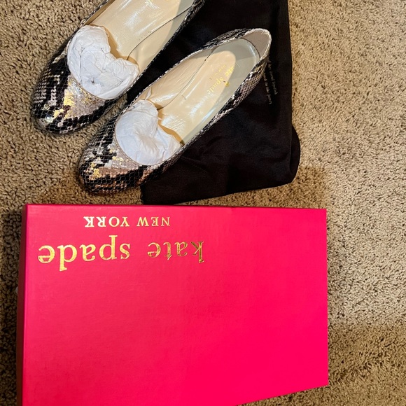 Kate Spade Python Wedges - Picture 2 of 5